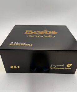 BESOS DAME UN BESO 2 GRAMS LIQUID DIAMOND GOLD EDITION